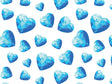 Crystal Tears Heart Vinyl Wrap Pattern~Rwraps Series 914 Digitally Printed Vinyl Wrap~0