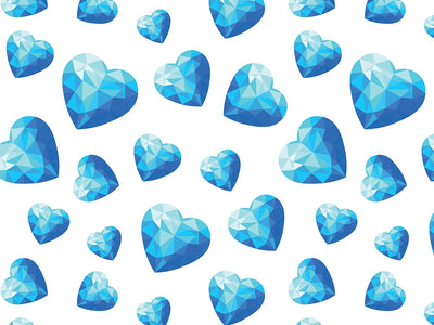 Crystal Tears Heart Vinyl Wrap Pattern~Rwraps Series 914 Digitally Printed Vinyl Wrap~0