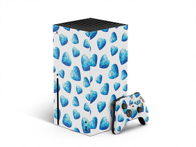 crystal tears heart XBOX DIY Decal