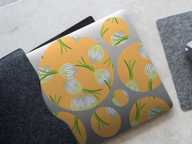 crystal white vegetable DIY Laptop Stickers