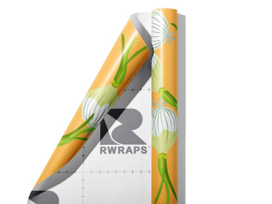 Crystal White Vegetable Wrap Film Sheets~Rwraps Series 914 Crystal White Vegetable Scrolled Sheet~3