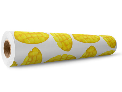 Cubed Sunset Fruit Wrap Film Wholesale Roll~Rwraps Series 914 Digitally Printed Vinyl Roll~5