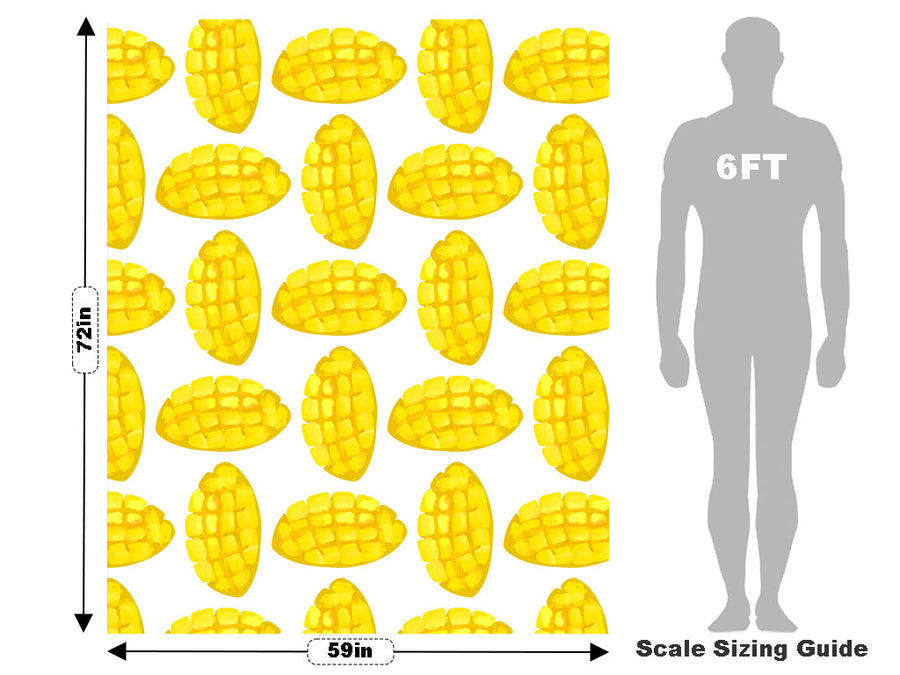 Cubed Sunset Fruit Vehicle Wrap Scale~Rwraps Series 914 Cubed Sunset Fruit Measurements~1
