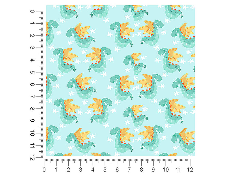 cuddly coatyl fantasy 1ft x 1ft Craft Sheets