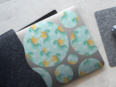 cuddly coatyl fantasy DIY Laptop Stickers