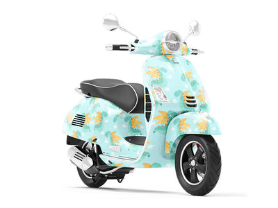 Cuddly Coatyl Fantasy Vespa Scooter Wrap Film