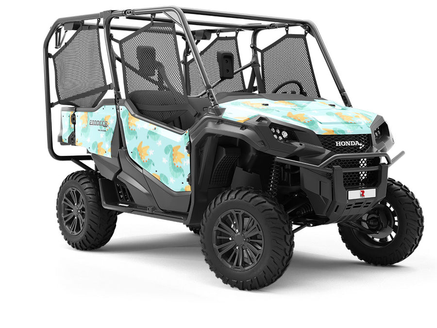 Cuddly Coatyl Fantasy Utility Vehicle Vinyl Wrap
