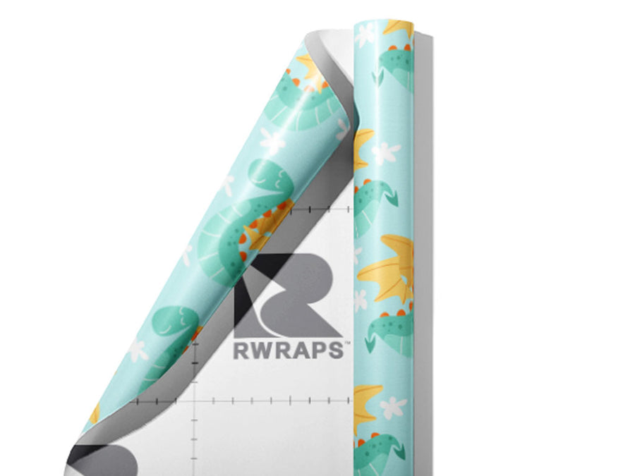 Cuddly Coatyl Fantasy Wrap Film Sheets~Rwraps Series 914 Cuddly Coatyl Fantasy Scrolled Sheet~3
