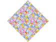 Cuddly Kittens Sticker Bomb Vinyl Wrap Pattern