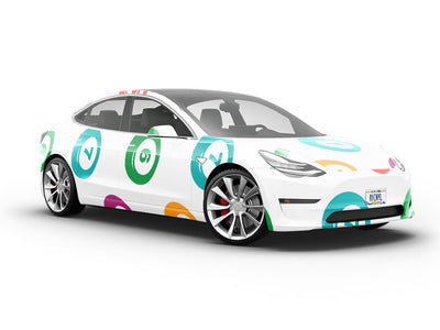 Cue Up Sport Vehicle Vinyl Wrap