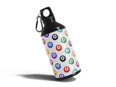 cue up sport Water Bottle DIY Stickers