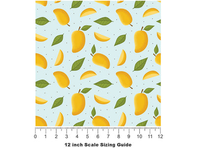 Cultivated Carrie Fruit Vinyl Film Pattern Size 12 inch Scale~Rwraps Cultivated Carrie Fruit Sizing Chart~2
