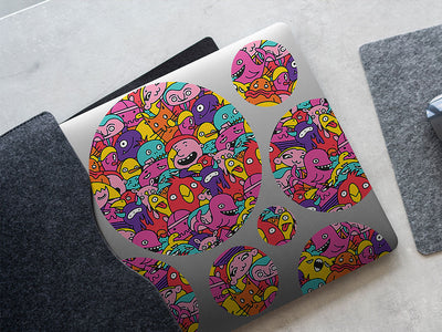 DIY Laptop Stickers