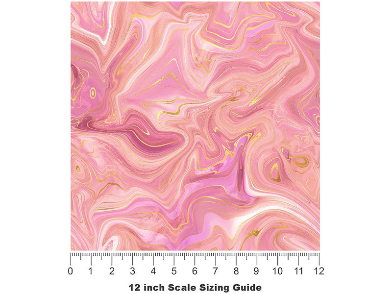 Cupid Influencing Gemstone Vinyl Film Pattern Size 12 inch Scale~Rwraps Cupid Influencing Gemstone Sizing Chart~2