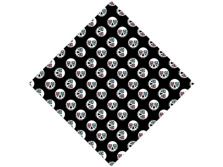 Cursed Gems Halloween Vinyl Wrap Pattern
