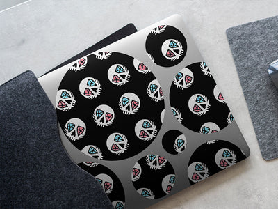 cursed gems skull and bones DIY Laptop Stickers
