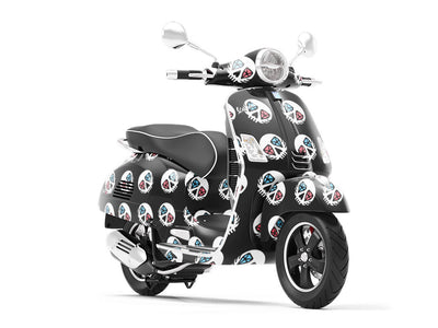 Cursed Gems Halloween Vespa Scooter Wrap Film