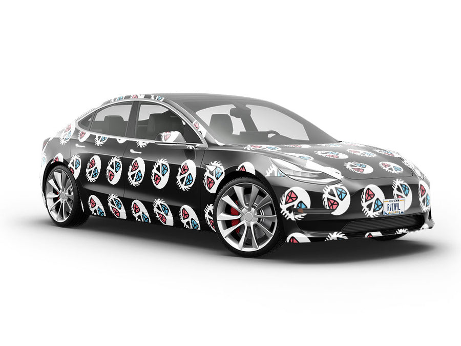 Cursed Gems Halloween Vehicle Vinyl Wrap