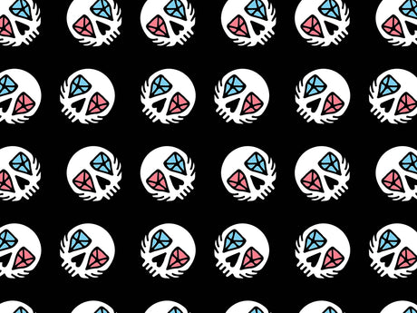 Cursed Gems Halloween Vinyl Wrap Pattern~Rwraps Series 914 Digitally Printed Vinyl Wrap~0