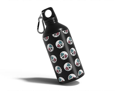 cursed gems skull and bones Water Bottle DIY Stickers