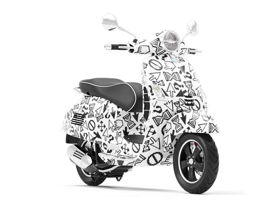 Cursors 1998 Technology Vespa Scooter Wrap Film