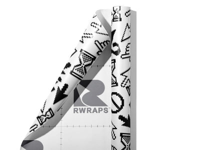 Cursors 1998 Technology Wrap Film Sheets~Rwraps Series 914 Cursors 1998 Technology Scrolled Sheet~4