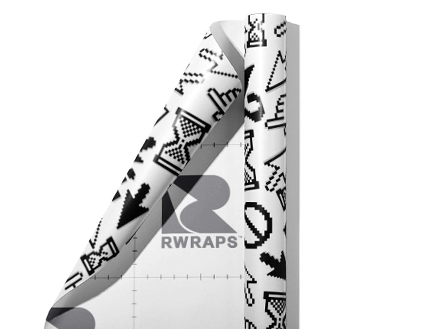 Cursors 1998 Technology Wrap Film Sheets~Rwraps Series 914 Cursors 1998 Technology Scrolled Sheet~4