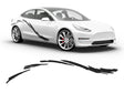 Curves Body Graphic~Full Side Auto Decal Kit~0