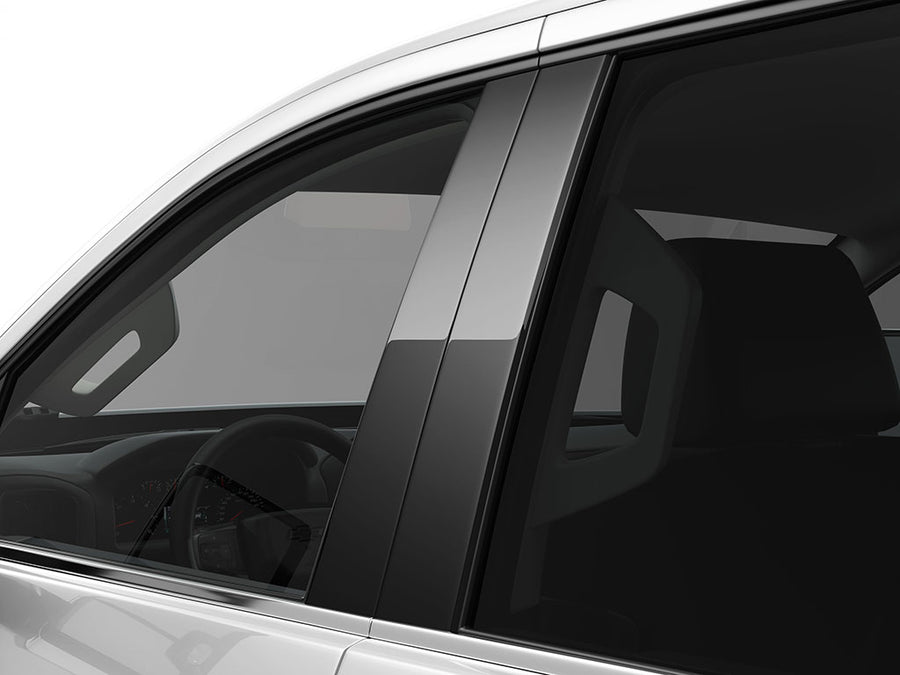toyota tercel 1991-1994 (2 door) Gloss Black Pillar Trim