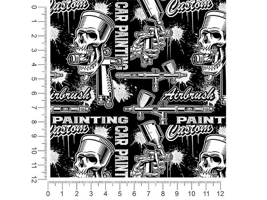 custom paint gearhead 1ft x 1ft Craft Sheets