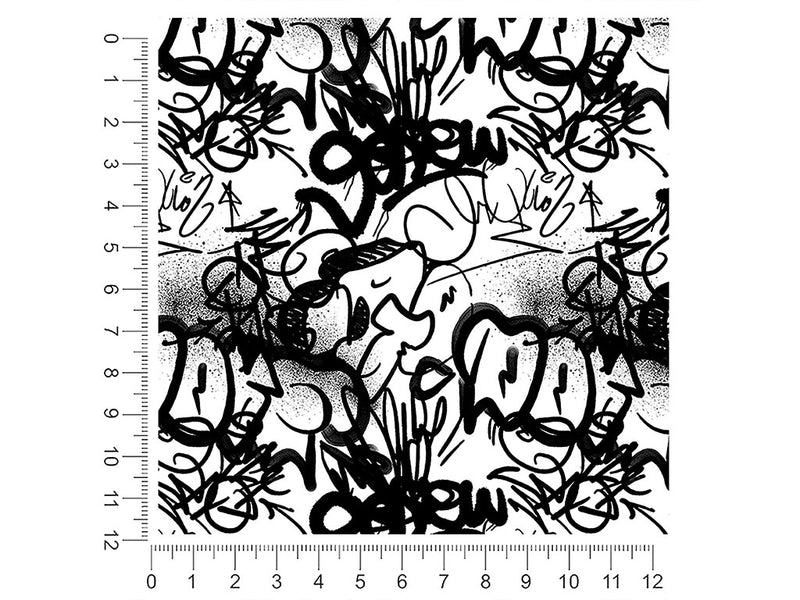 cut and run graffiti 1ft x 1ft Craft Sheets