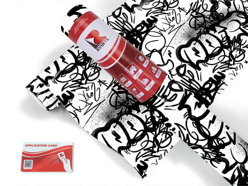 cut and run graffiti Craft Vinyl Roll