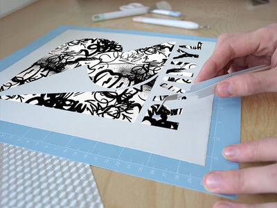 cut and run graffiti Easy Weed Craft Vinyl