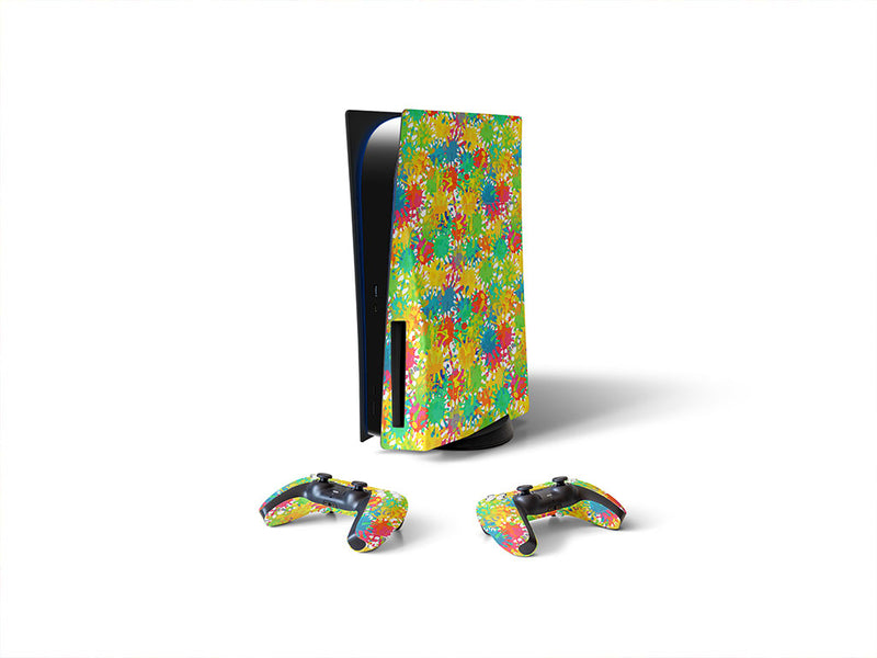 cut it out graffiti Sony PS5 DIY Skin