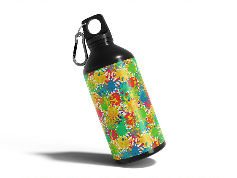 cut it out graffiti Water Bottle DIY Stickers