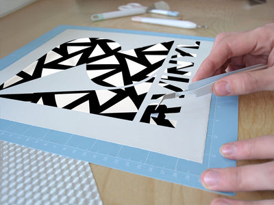 cut out mosaic Easy Weed Craft Vinyl