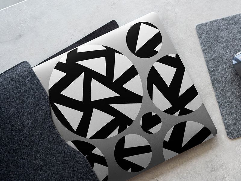 cut out mosaic DIY Laptop Stickers