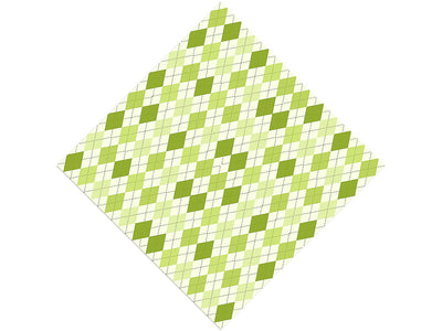 Cut the Grass Argyle Vinyl Wrap Pattern