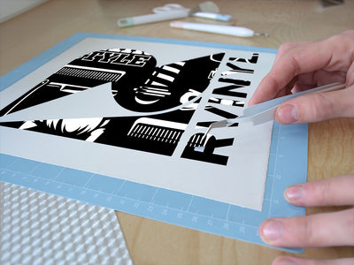 cut up barber shop Easy Weed Craft Vinyl