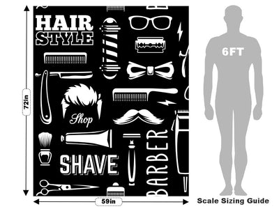 Cut Up Barber Vehicle Wrap Scale~Rwraps Series 914 Cut Up Barber Measurements~1