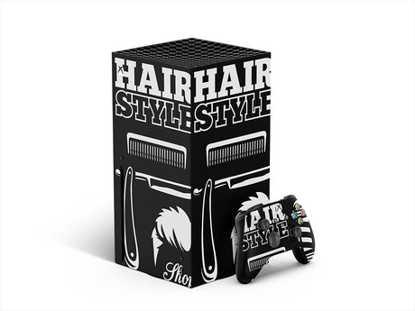 cut up barber shop XBOX DIY Decal