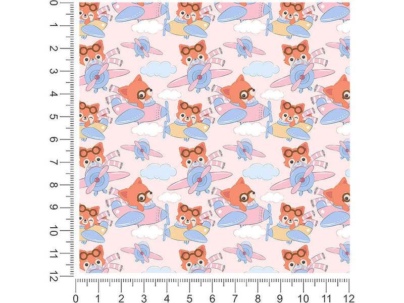 cute aviators animal 1ft x 1ft Craft Sheets