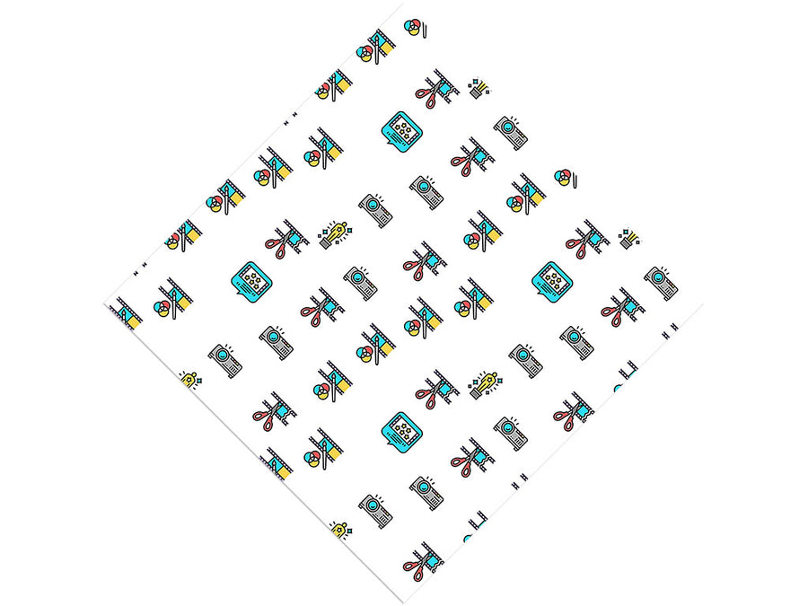 Cutting Room Movie Vinyl Wrap Pattern