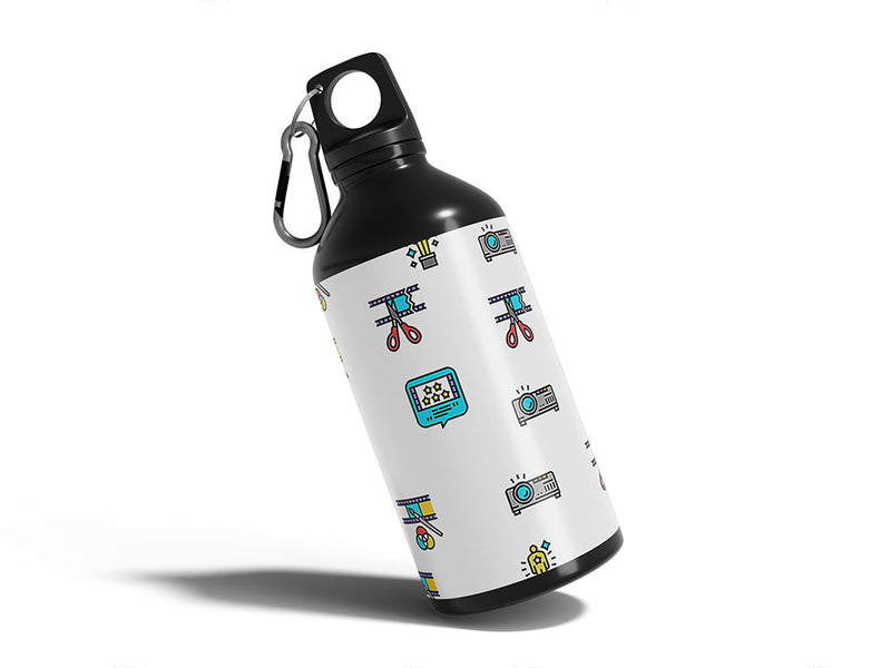 cutting room movie Water Bottle DIY Stickers