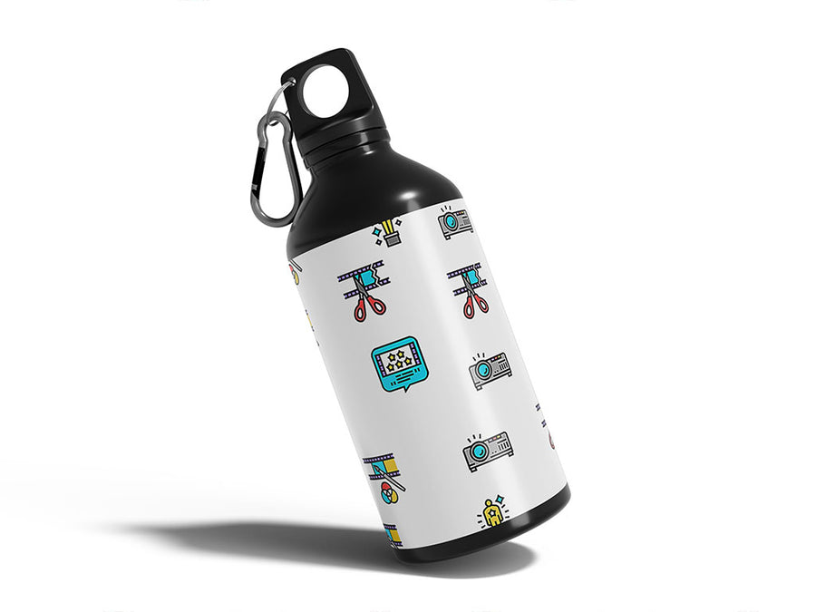 cutting room movie Water Bottle DIY Stickers