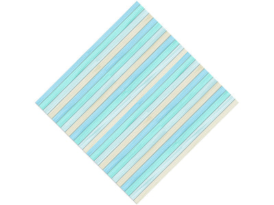 Cyan Gradient Wood Plank Vinyl Wrap Pattern