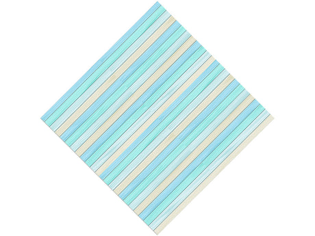 Cyan Gradient Wood Plank Vinyl Wrap Pattern