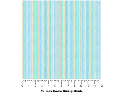 Cyan Gradient Wood Plank Vinyl Film Pattern Size 12 inch Scale~Rwraps Cyan Gradient Wood Plank Sizing Chart~3