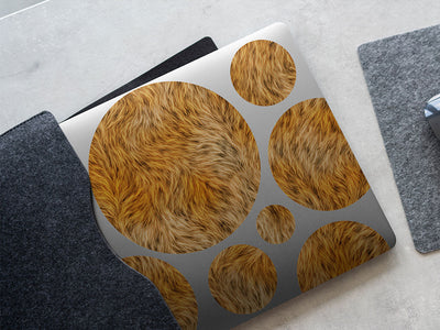 cyber africanlion animal print DIY Laptop Stickers