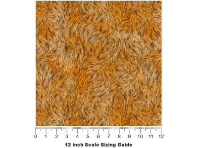 Cyber African Lion Vinyl Film Pattern Size 12 inch Scale~Rwraps Cyber African Lion Sizing Chart~3
